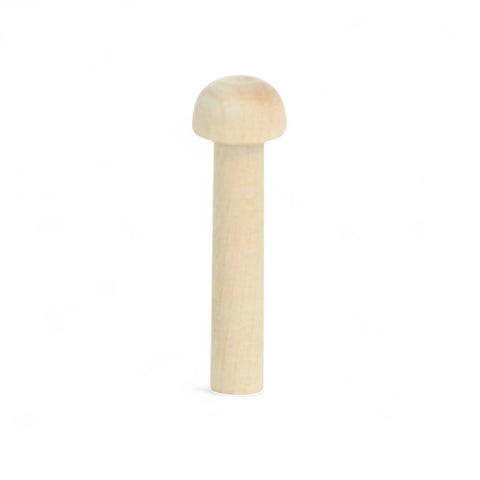 6 × 30 mm bērza koka mushroom axle mietiņi