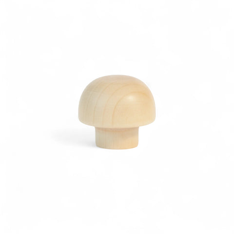 6 x 4 mm bērza koka mushroom axle mietiņi
