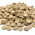 pile of 15 mm oak mushroom button plugs