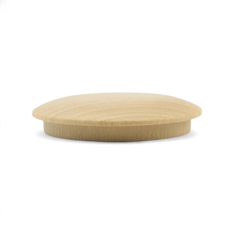 35 mm birch mushroom button plug