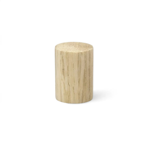 20 × 28 mm oak wood cylinder