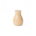 30 mm turned wooden vase shape