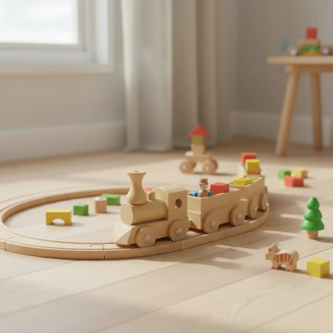 23 mm unbehandelt Holzmöbel rail spindles verwendet als Holzspielzeug- components