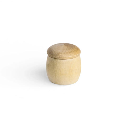Birch Wood Round Trinket Box - BARRE ROUND box
