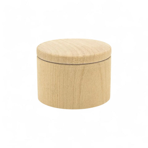 59 x 44 mm gedrechselte Holzdosen mit fitted cover
