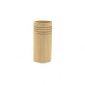 Okrągły toczony drewniany pojemnik cylindryczny 30 x 65 mm