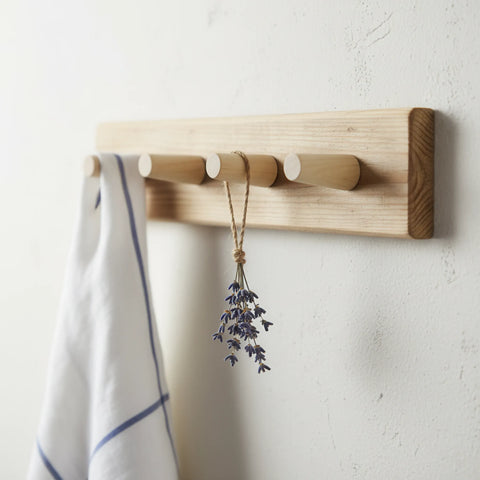 44 mm konusveida virpota koka mēbeļu rokturītis izmantots kā hanging hook