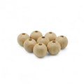 8 mm baltā ozola pērles