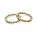 Bracelets no White ozola koka pērles
