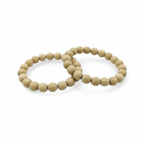 Bracelets no White ozola koka pērles