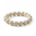 Bracelet made from 8 mm birch wood beads