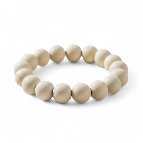 Bracelet no 8 mm bērza koka pērles