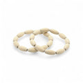 Bracelets aus 13 x 30 mm Holz Walzenperlen