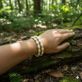 Bracelets aus 13 x 30 mm Holz Walzenperlen