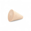 40 x 55 mm turned wooden cone