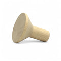 49 x 52 mm Holz-Garderobenhaken-Stift