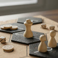 44 mm gedrechseltes Holz cabinet Knöpfe verwendet als board Spiel pieces