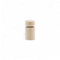25 mm turned wooden peg cabinet knob