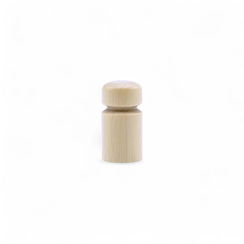 25 mm gedrechseltes Holzstifte Möbelknopf