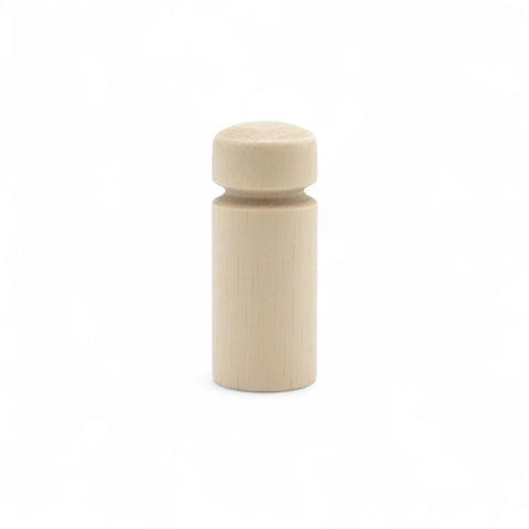 33 mm long gedrechseltes Holzstifte Möbelknopf