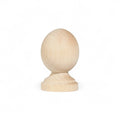 28 mm oval wooden cabinet knob