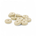 30 mm turned wood toy wheels
