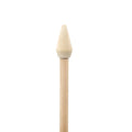 Top section of 33 cm wooden table flag stand