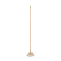 33 cm Holz table flag stand mit carved base