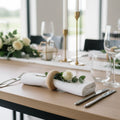 49 mm bērza koka salvete gredzeni izmantots uz dining table