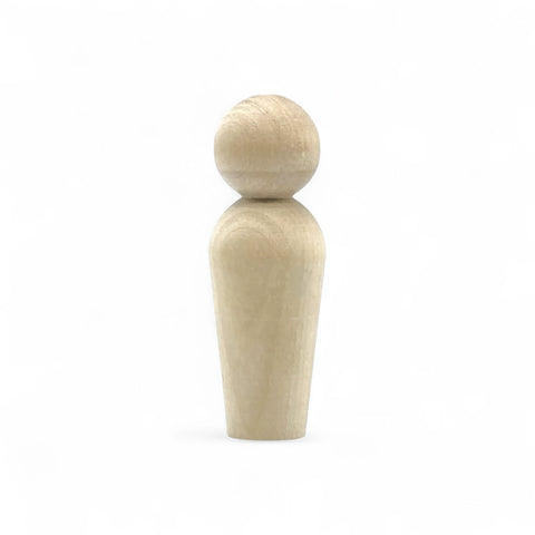 69 mm mom two-part Holz Holzfiguren
