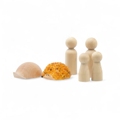 Holzfiguren zum Basteln