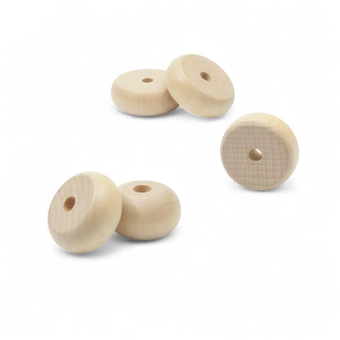 Turned wooden wheels